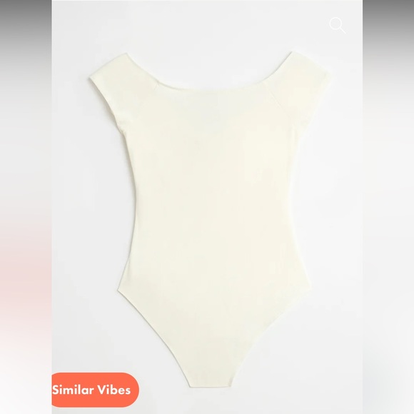 ModCloth ivory Bodysuit - Picture 2 of 6